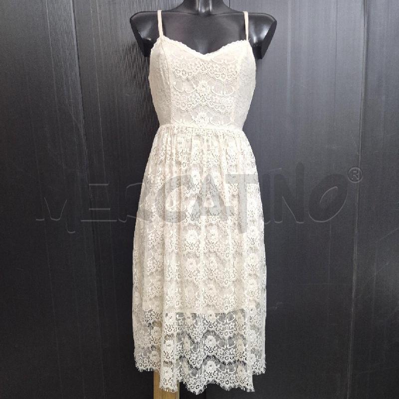 ABITO DONNA ABERCROMBIE & FITCH PIZZO PANNA | Mercatino dell'Usato Cervia 1