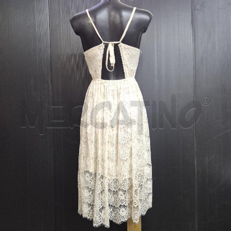 ABITO DONNA ABERCROMBIE & FITCH PIZZO PANNA | Mercatino dell'Usato Cervia 4