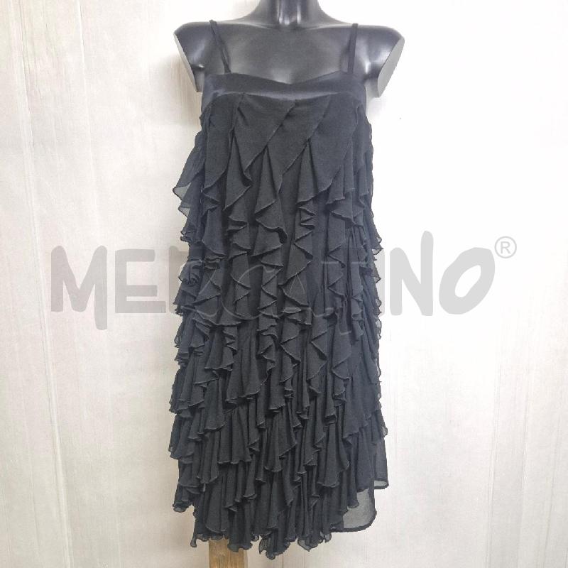 ABITO DONNA ADELE FADO NERO SETA | Mercatino dell'Usato Cervia 1