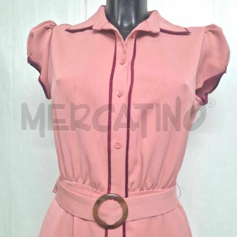 ABITO DONNA ALICE+OLIVIA ROSA CON CINTURA BORDINO BORDEAUX | Mercatino dell'Usato Cervia 2