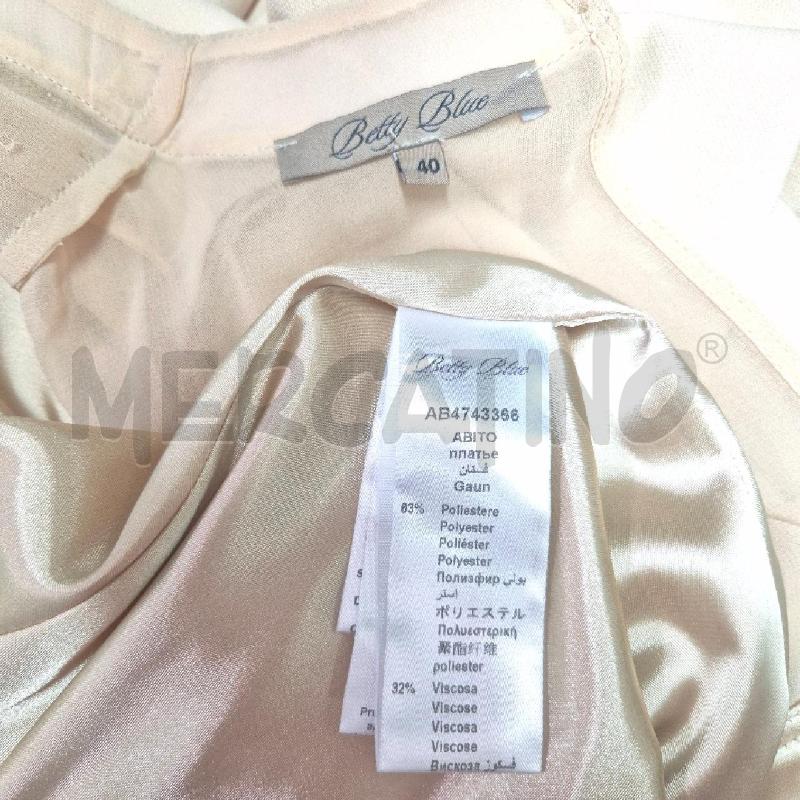 ABITO DONNA BETTY BLUE SABBIA CATENA AL COLLO | Mercatino dell'Usato Cervia 5
