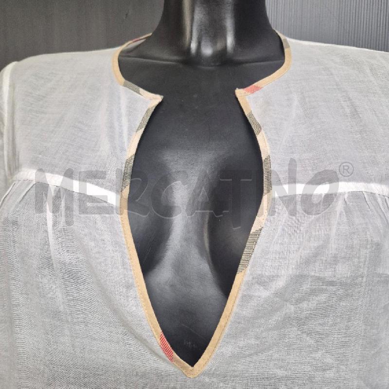 ABITO DONNA BURBERRY BRIT BIANCO  | Mercatino dell'Usato Cervia 2