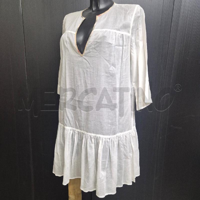 ABITO DONNA BURBERRY BRIT BIANCO  | Mercatino dell'Usato Cervia 3