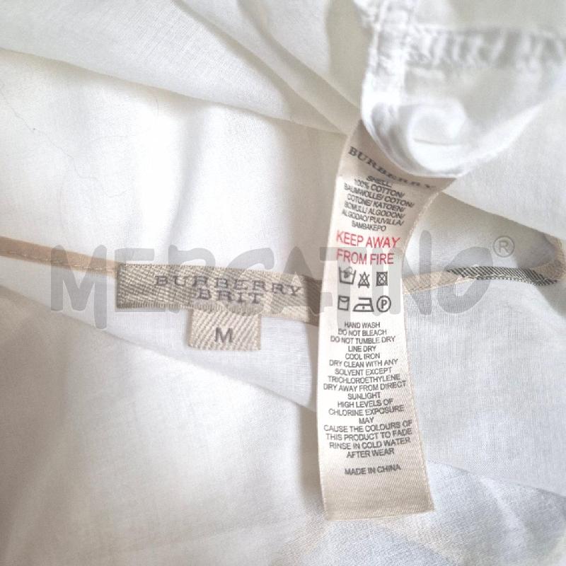 ABITO DONNA BURBERRY BRIT BIANCO  | Mercatino dell'Usato Cervia 5