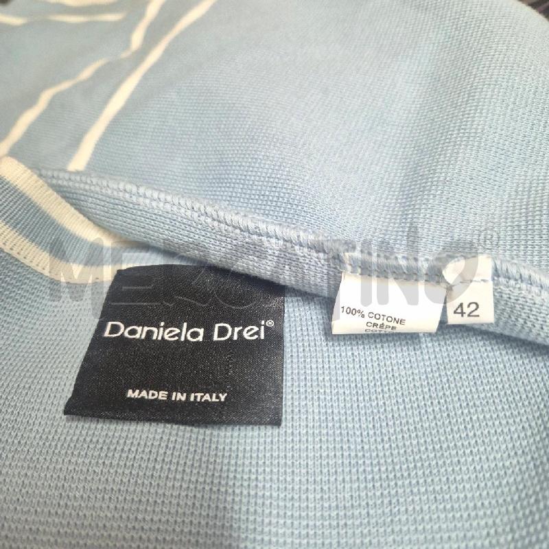 ABITO DONNA DANIELA DREI AZZURRO CON BOTTONE | Mercatino dell'Usato Cervia 5