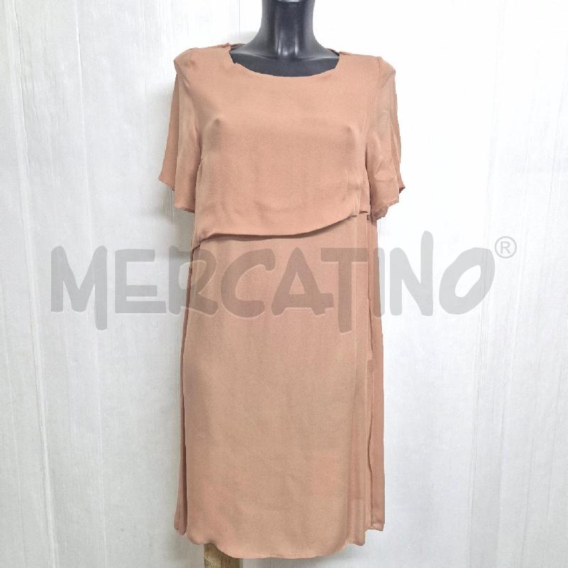 ABITO DONNA DOUDOU SETA ROSA ANTICO  | Mercatino dell'Usato Cervia 1