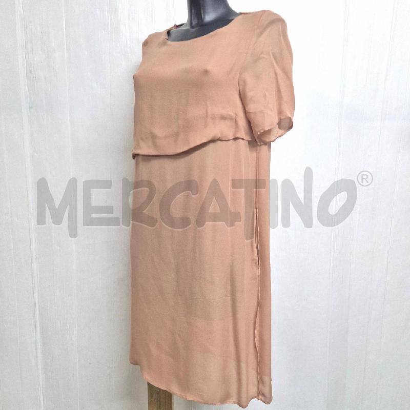 ABITO DONNA DOUDOU SETA ROSA ANTICO  | Mercatino dell'Usato Cervia 3