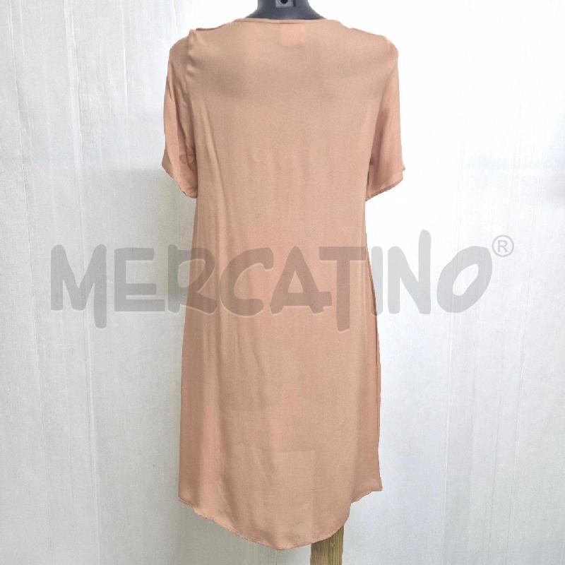 ABITO DONNA DOUDOU SETA ROSA ANTICO  | Mercatino dell'Usato Cervia 4