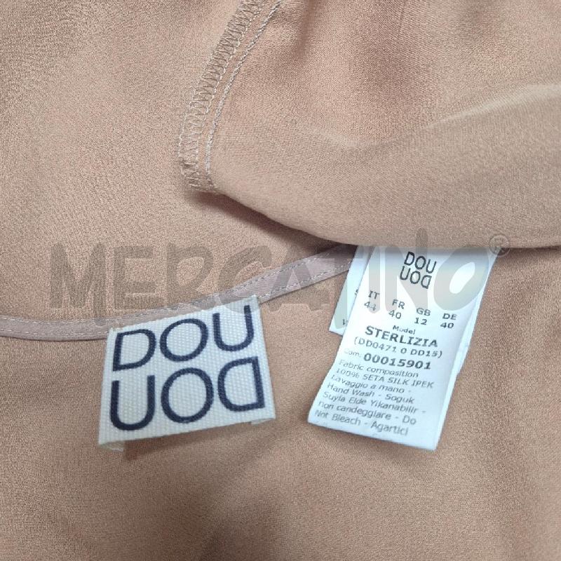 ABITO DONNA DOUDOU SETA ROSA ANTICO  | Mercatino dell'Usato Cervia 5