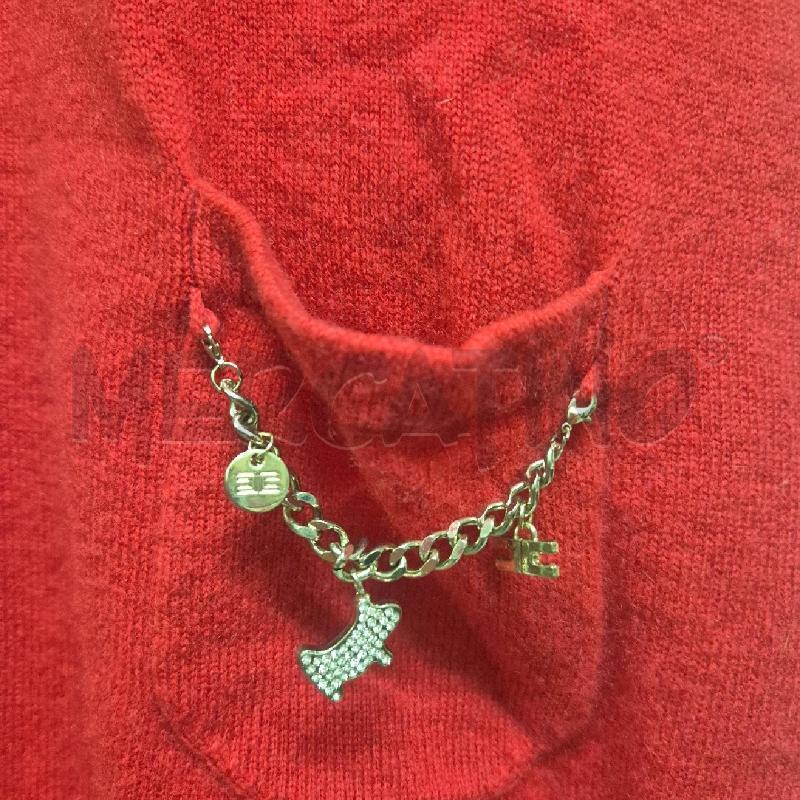 ABITO DONNA ELISABETTA FRANCHI ROSSO 100% CASHMERE | Mercatino dell'Usato Cervia 4