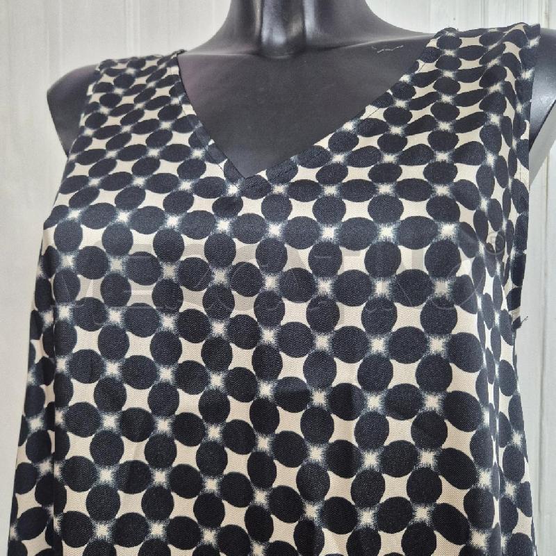 ABITO DONNA EMME NERO BEIGE FIORI | Mercatino dell'Usato Cervia 2