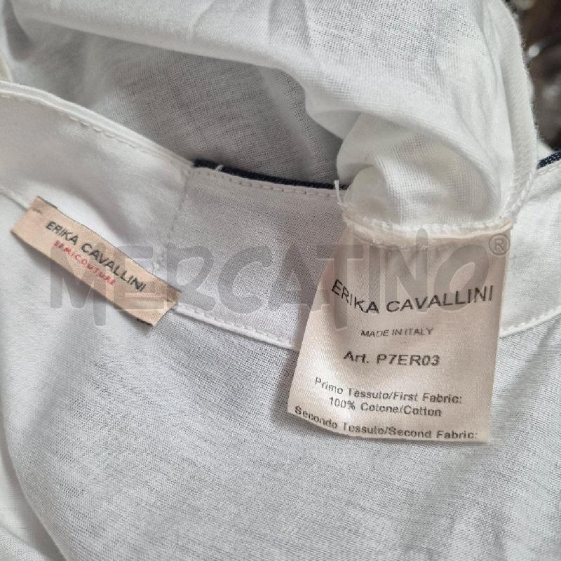 ABITO DONNA ERIKA CAVALLINI BIANCO JEANS | Mercatino dell'Usato Cervia 5