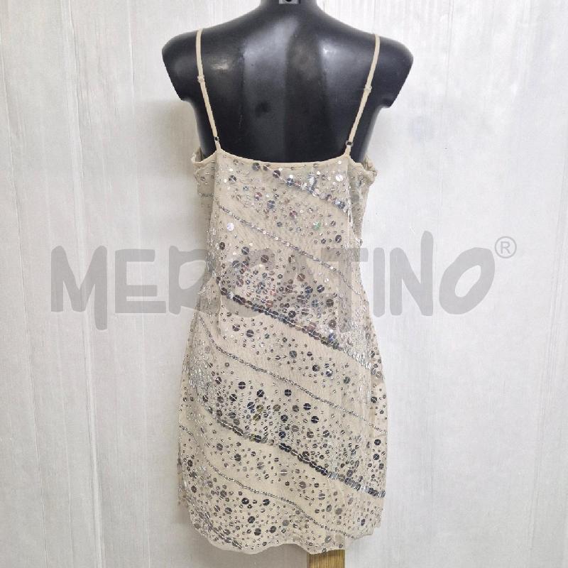 ABITO DONNA FAIRLY BURRO PAILLETTES ARGENTATE  | Mercatino dell'Usato Cervia 4