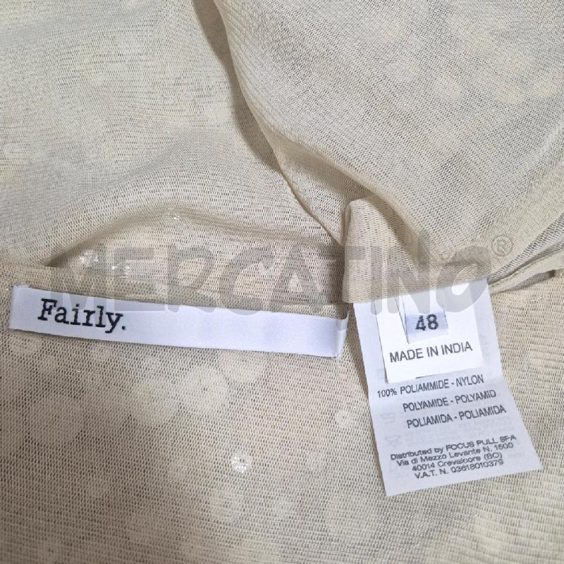 ABITO DONNA FAIRLY BURRO PAILLETTES ARGENTATE  | Mercatino dell'Usato Cervia 5