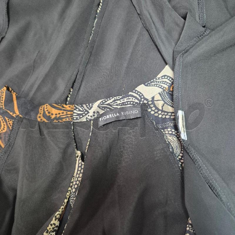 ABITO DONNA FIORELLA RUBINO BEIGE NERO ARANCIONE | Mercatino dell'Usato Cervia 5
