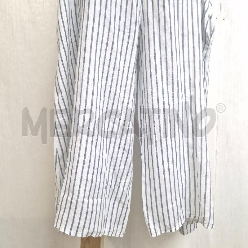ABITO DONNA GERMANO ZAMA BIANCO RIGHE BLU | Mercatino dell'Usato Cervia 2