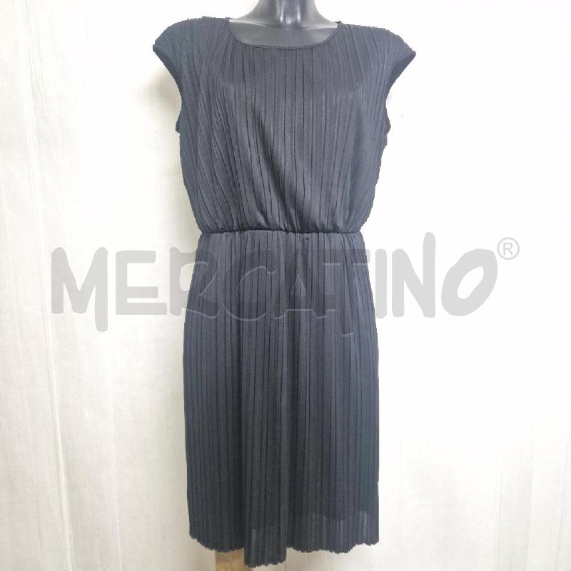ABITO DONNA INTRED NERO PLISSETATO  | Mercatino dell'Usato Cervia 1