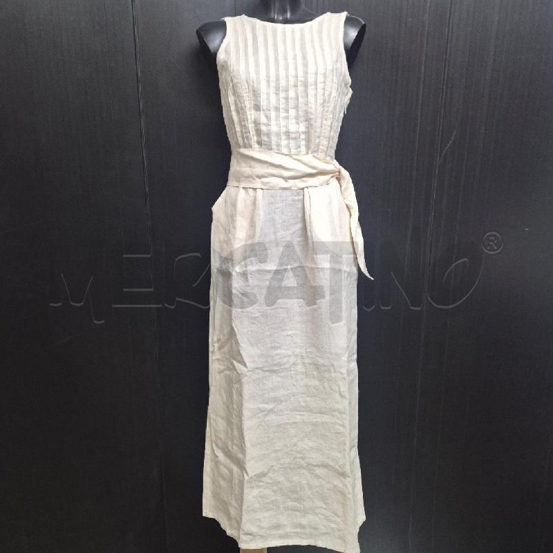 ABITO DONNA LEILUNA BURRO 100% RAMIÈ | Mercatino dell'Usato Cervia 1