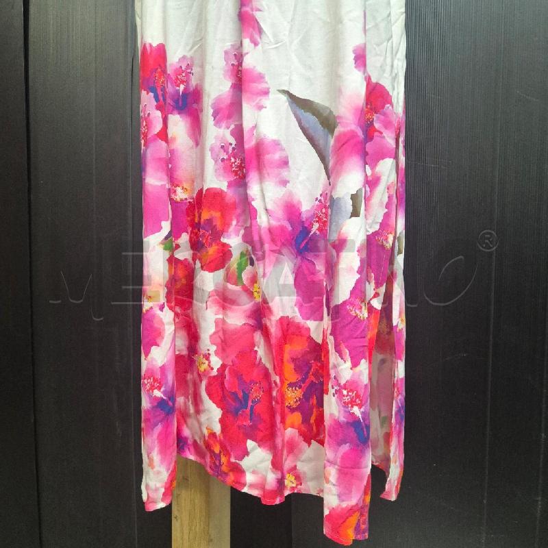 ABITO DONNA LIU JO BIANCO FIORI FUCSIA | Mercatino dell'Usato Cervia 2