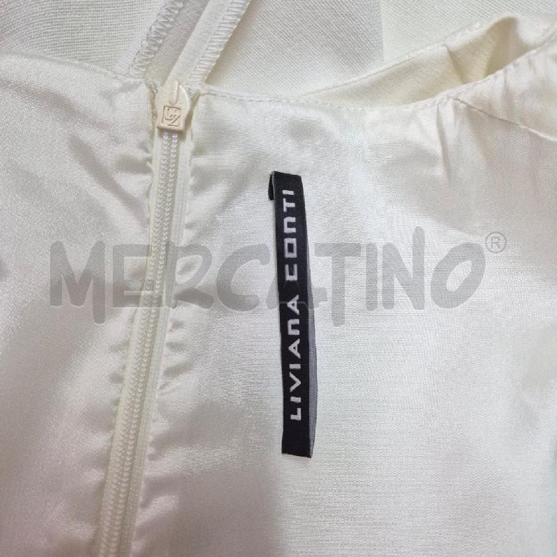 ABITO DONNA LIVIANA CONTI BIANCO LUNGO | Mercatino dell'Usato Cervia 5