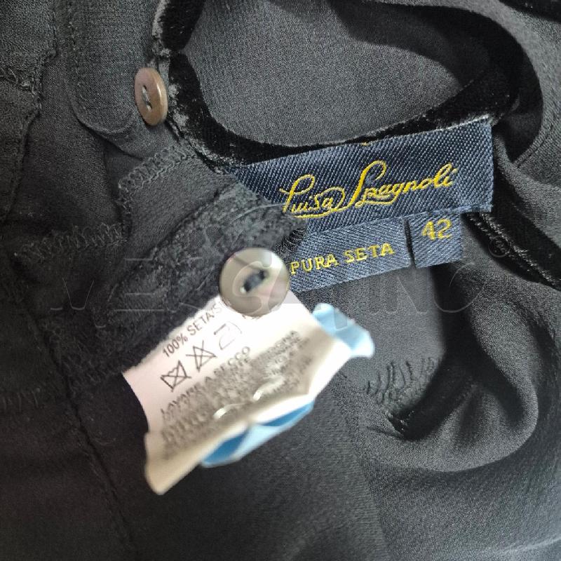 ABITO DONNA LUISA SPAGNOLI NERO PIZZO | Mercatino dell'Usato Cervia 5