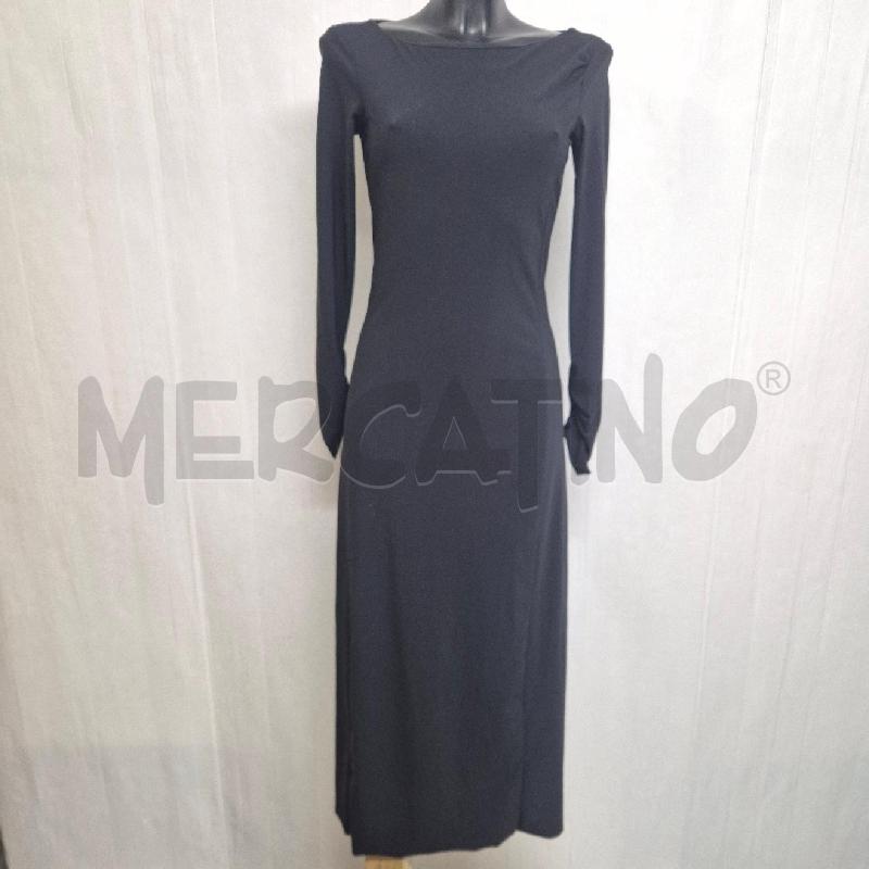 ABITO DONNA MALIPARMI NERO ELASTICIZZATO | Mercatino dell'Usato Cervia 1