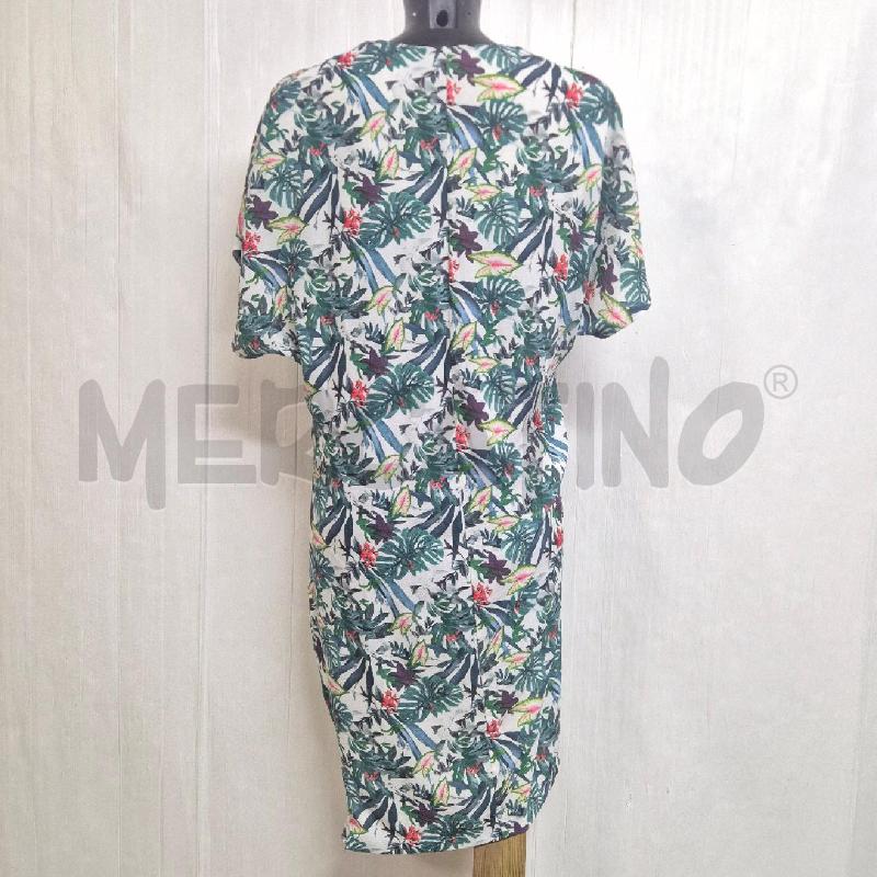 ABITO DONNA MASSIMO REBECCHI BIANCO FOGLIE  | Mercatino dell'Usato Cervia 4