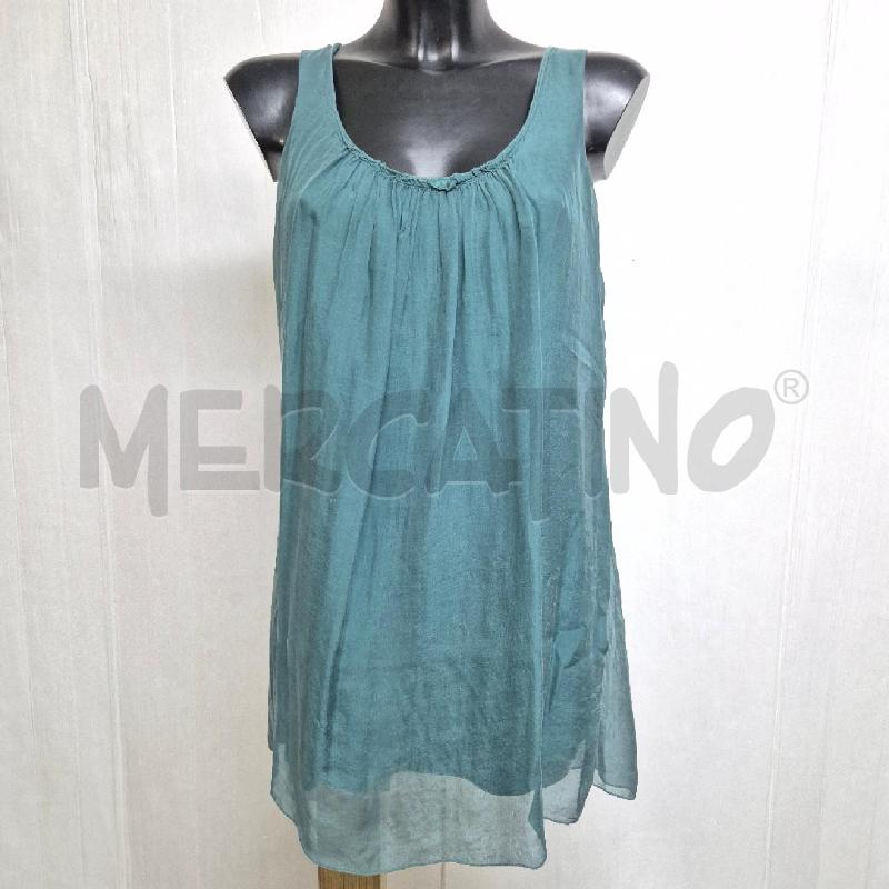 ABITO DONNA MASSIMO REBECCHI VERDE SETA | Mercatino dell'Usato Cervia 1