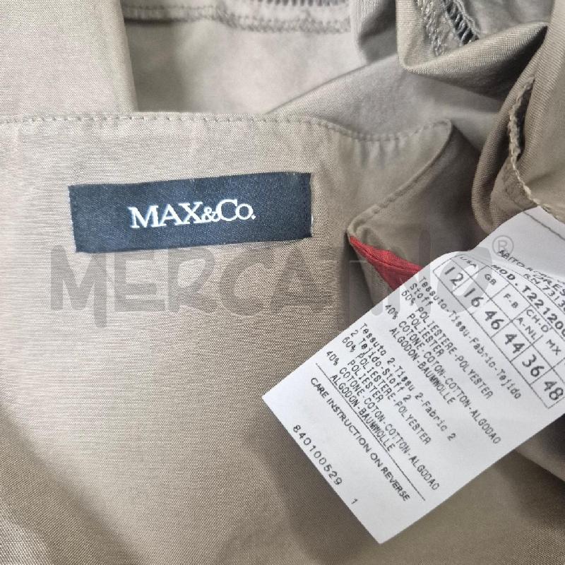ABITO DONNA MAX&CO SABBIA CORALLO  | Mercatino dell'Usato Cervia 5