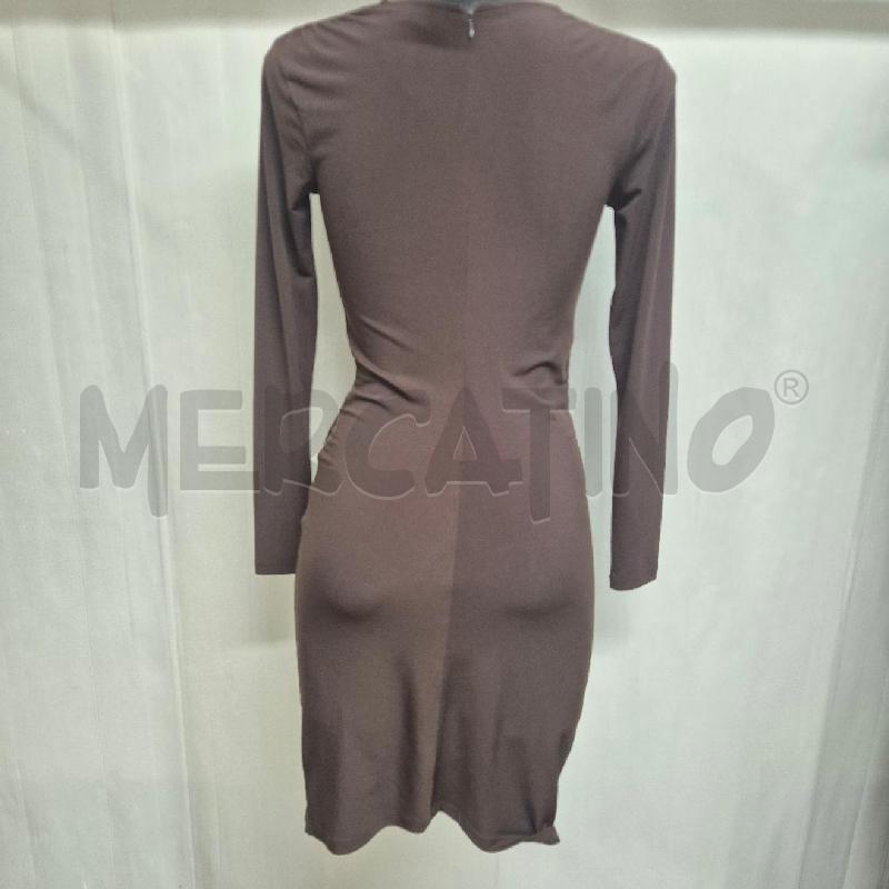 ABITO DONNA MICHAEL KORS MARRONE SPALLINE BORCHIE | Mercatino dell'Usato Cervia 3
