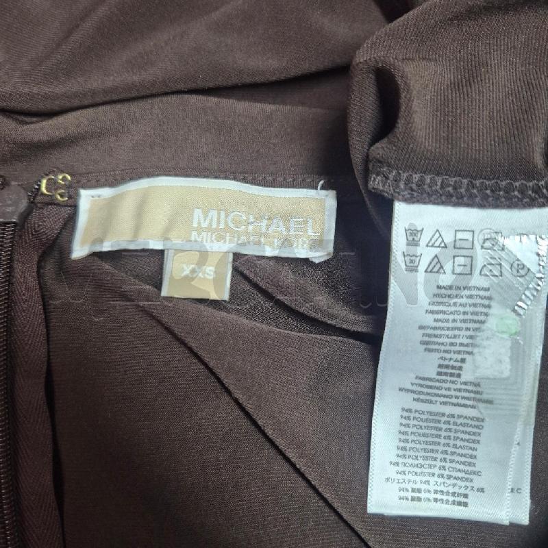 ABITO DONNA MICHAEL KORS MARRONE SPALLINE BORCHIE | Mercatino dell'Usato Cervia 5
