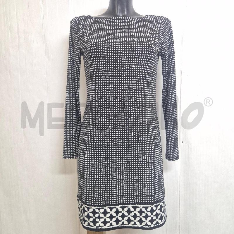 ABITO DONNA MICHAEL KORS NERO QUADRETTI BIANCHI  | Mercatino dell'Usato Cervia 1