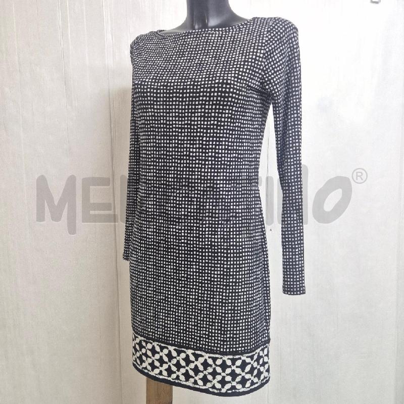 ABITO DONNA MICHAEL KORS NERO QUADRETTI BIANCHI  | Mercatino dell'Usato Cervia 3