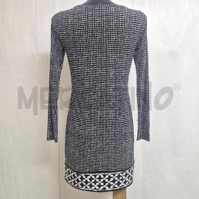 ABITO DONNA MICHAEL KORS NERO QUADRETTI BIANCHI  | Mercatino dell'Usato Cervia 4