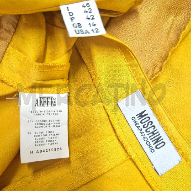 ABITO DONNA MOSCHINO GIALLO | Mercatino dell'Usato Cervia 5