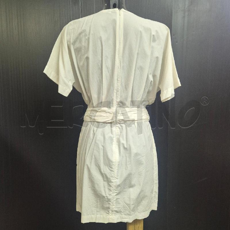 ABITO DONNA MSGM BIANCO FIOCCO DAVANTI | Mercatino dell'Usato Cervia 3