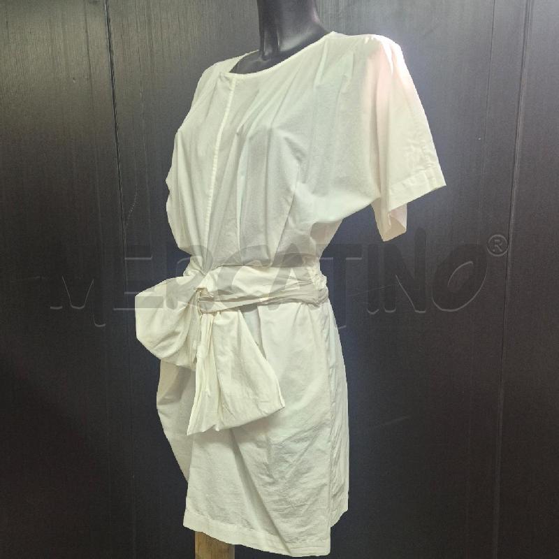 ABITO DONNA MSGM BIANCO FIOCCO DAVANTI | Mercatino dell'Usato Cervia 4