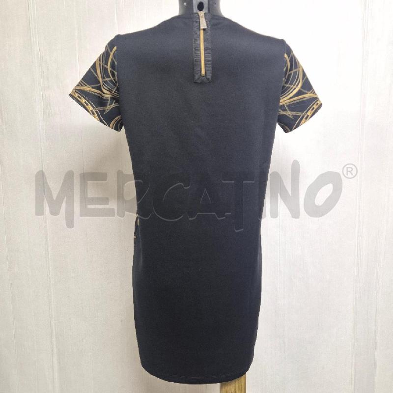 ABITO DONNA NERO/DORATO VERSACE JEANS  | Mercatino dell'Usato Cervia 4