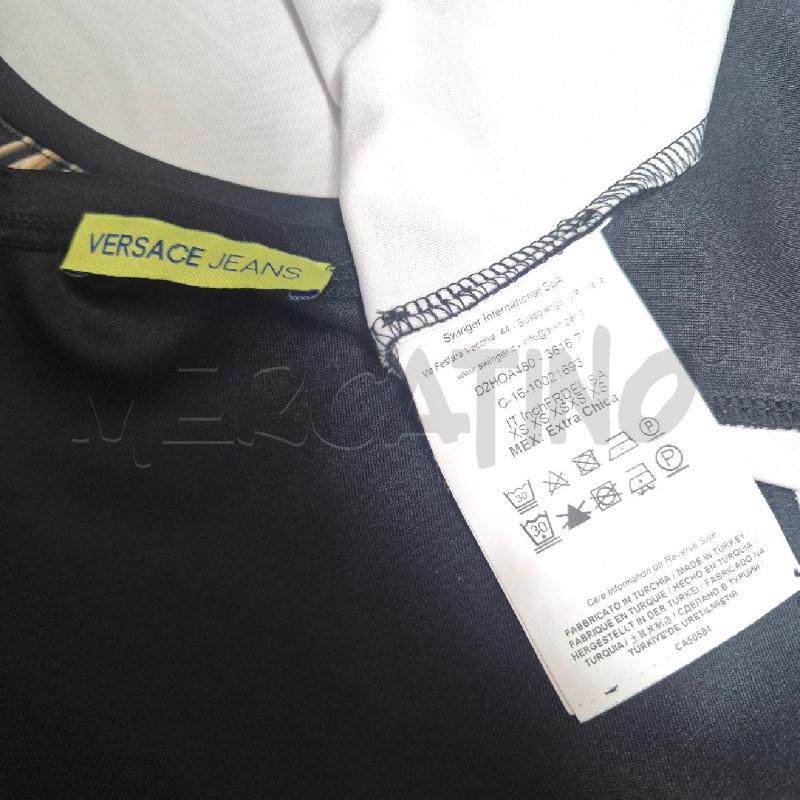 ABITO DONNA NERO/DORATO VERSACE JEANS  | Mercatino dell'Usato Cervia 5