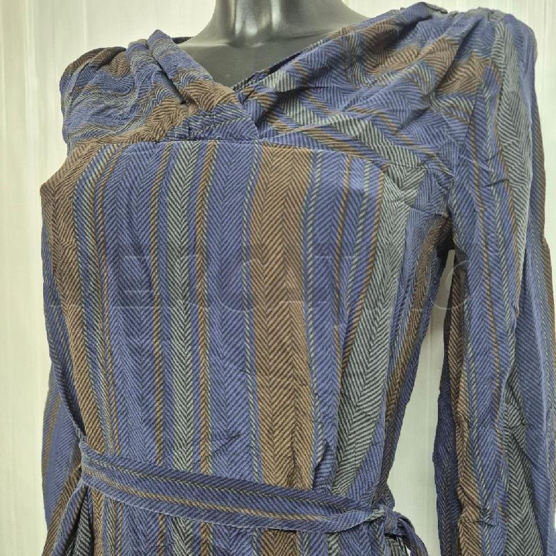 ABITO DONNA NORTHLAND VIOLA GRIGIO MARRONE SPINATO SETA | Mercatino dell'Usato Cervia 2