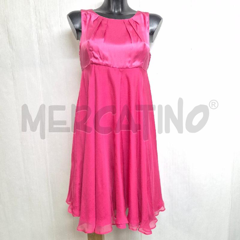 ABITO DONNA NOTTE DI MAX&CO FUCSIA SETA | Mercatino dell'Usato Cervia 1
