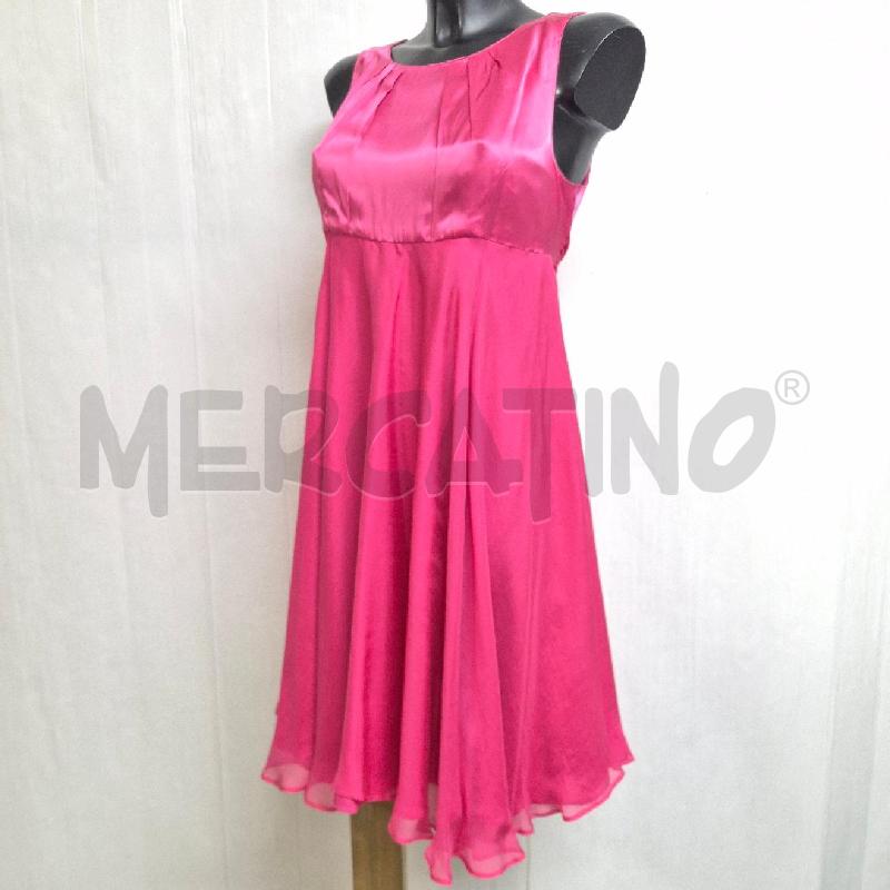 ABITO DONNA NOTTE DI MAX&CO FUCSIA SETA | Mercatino dell'Usato Cervia 3
