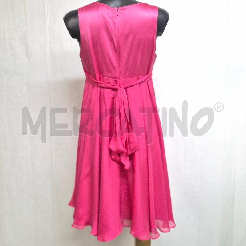 ABITO DONNA NOTTE DI MAX&CO FUCSIA SETA | Mercatino dell'Usato Cervia 4