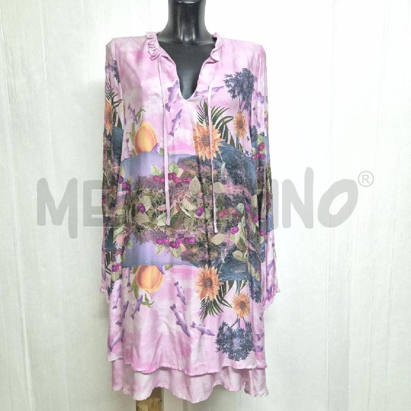ABITO DONNA NUMPH COLLEZIONE NUFOREST ROSA FRUTTI E FIORI | Mercatino dell'Usato Cervia 1