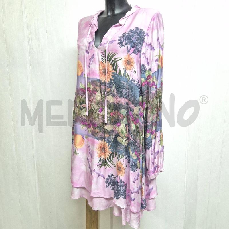 ABITO DONNA NUMPH COLLEZIONE NUFOREST ROSA FRUTTI E FIORI | Mercatino dell'Usato Cervia 3