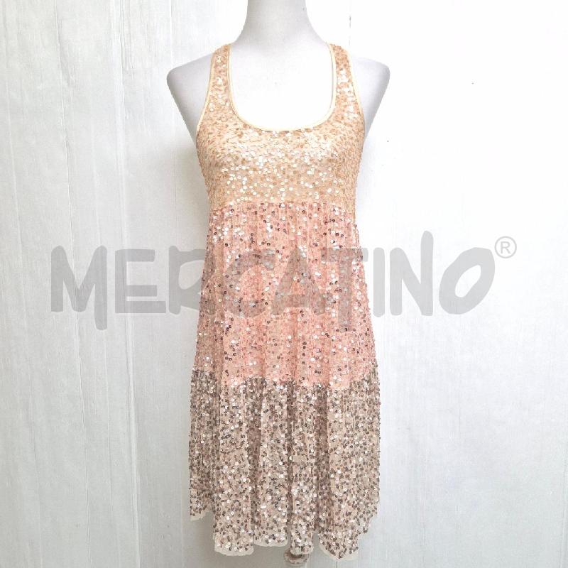 ABITO DONNA PATRIZIA PEPE ROSA PAILLETTES | Mercatino dell'Usato Cervia 1