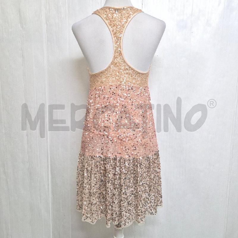 ABITO DONNA PATRIZIA PEPE ROSA PAILLETTES | Mercatino dell'Usato Cervia 3