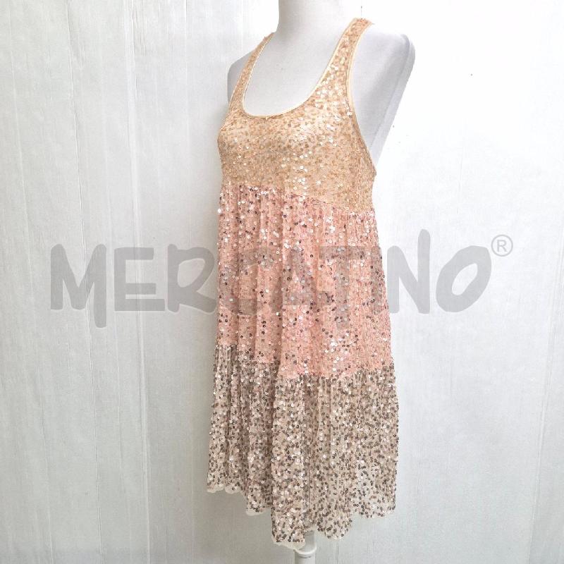 ABITO DONNA PATRIZIA PEPE ROSA PAILLETTES | Mercatino dell'Usato Cervia 4