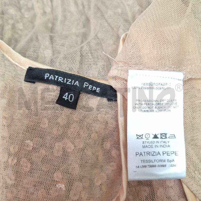 ABITO DONNA PATRIZIA PEPE ROSA PAILLETTES | Mercatino dell'Usato Cervia 5