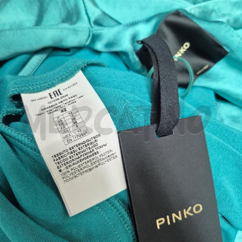 ABITO DONNA PINKO  ACQUAMARINA LUNGO  | Mercatino dell'Usato Cervia 5